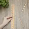Planting Ruler Set Seeder Planting Ruler With Holes And Plant Dibber Wooden Spacing Template Garden Ruler Gardening Tool For 4