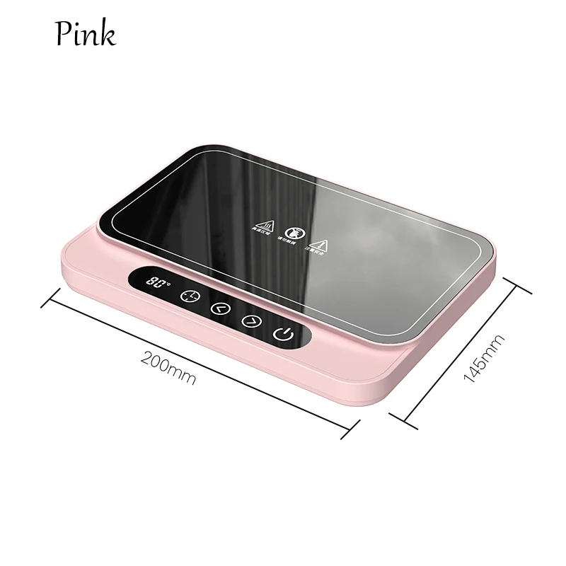 50 واط كوب سخان القدح دفئا لوح تسخين كهربائي 9 وال...