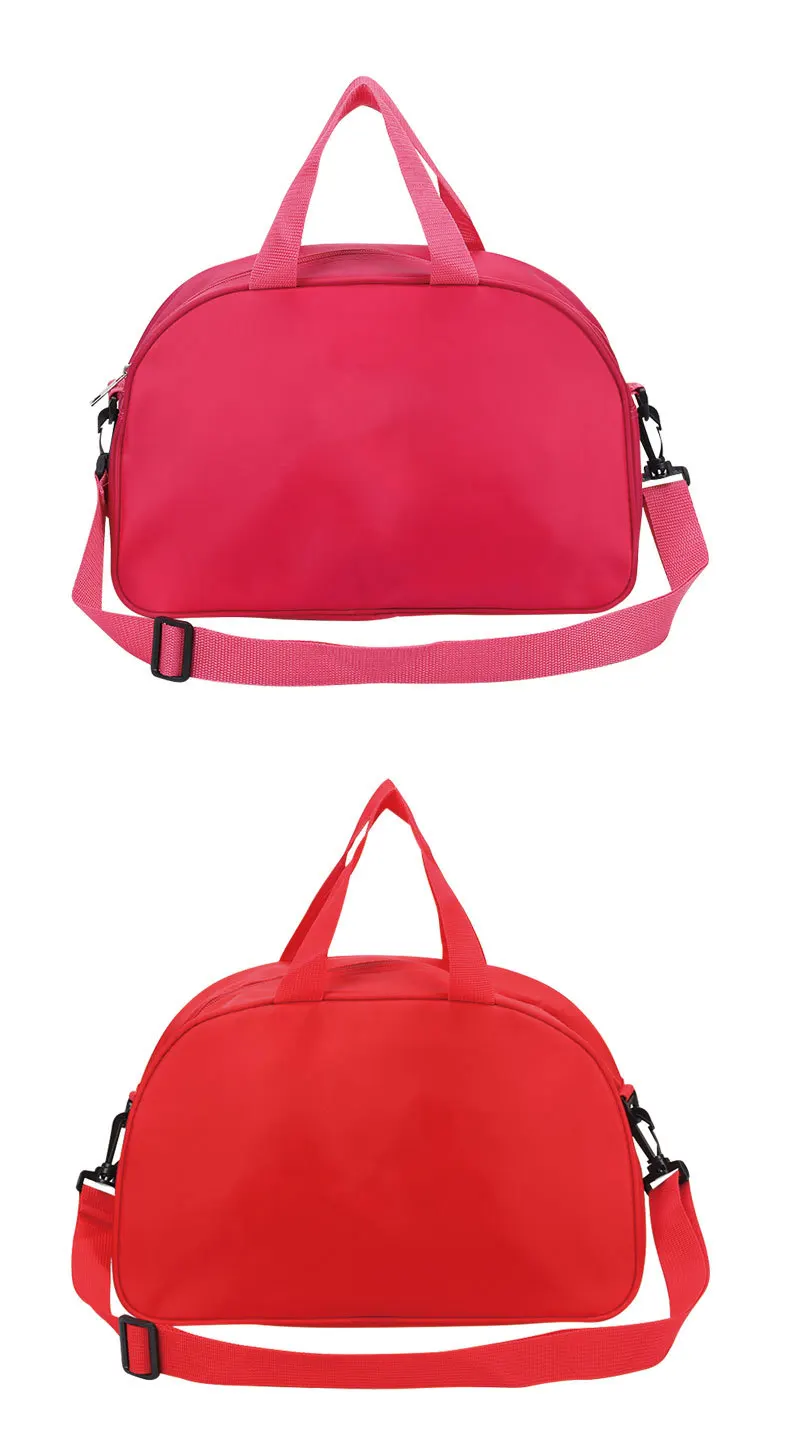 Bedruckbarer, aber nicht bestickter, anpassbarer Nylon-Tanzrucksack für Mädchen mit verstellbaren Trägern und Taschen mit Reißverschluss. Perfekt – Detail 6