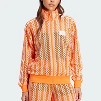 Adidas véritable originaux femme Crochet rayé col montant veste KC0748 1