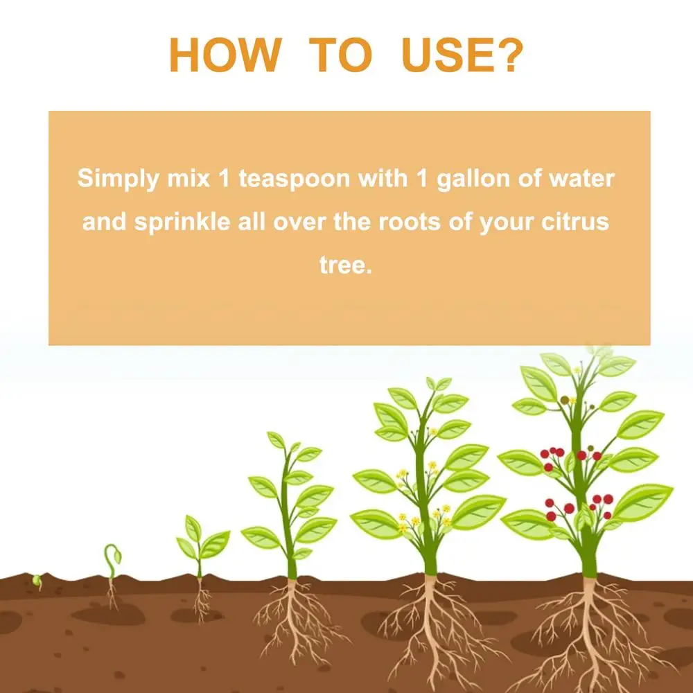 Description Picture 5 of item100ml Citrus Plant Fertilizer Indoor Plant Fertilizer Liquid Growth promoting Organic Liquid Nutrient Solution Rooting Nutrient