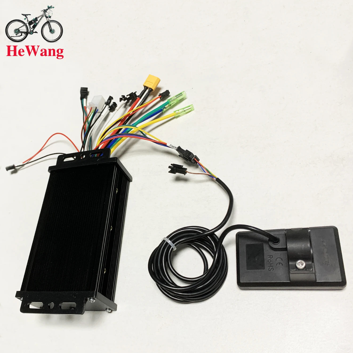 20A/30A E-Bike Sine Wave BLDC Controller with S866 Color Meter Kit  350W-1500W f