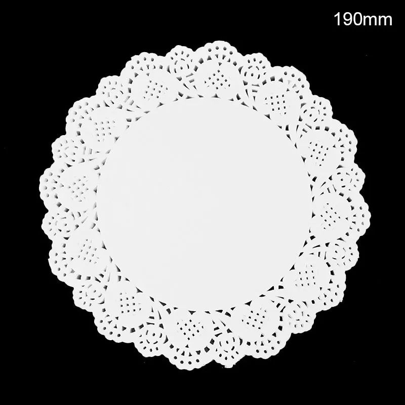 thumbnail image 1 of 100 manteles individuales de papel de encaje blanco para manualidades, cajas de embalaje, papel de regalo, decoración de mesa para regalos de boda, 1 of 5