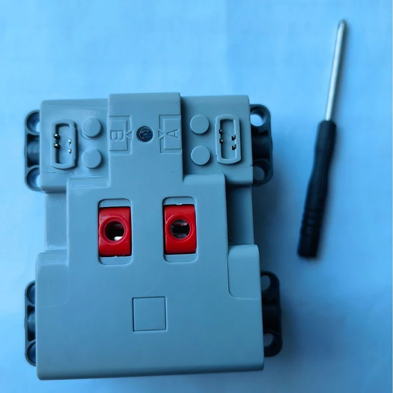 Building Blocks Roller Coaster Aa Battery Box Moc Parts Bricks Toys Modifica Pf High-Tech Compatibile Con Lego