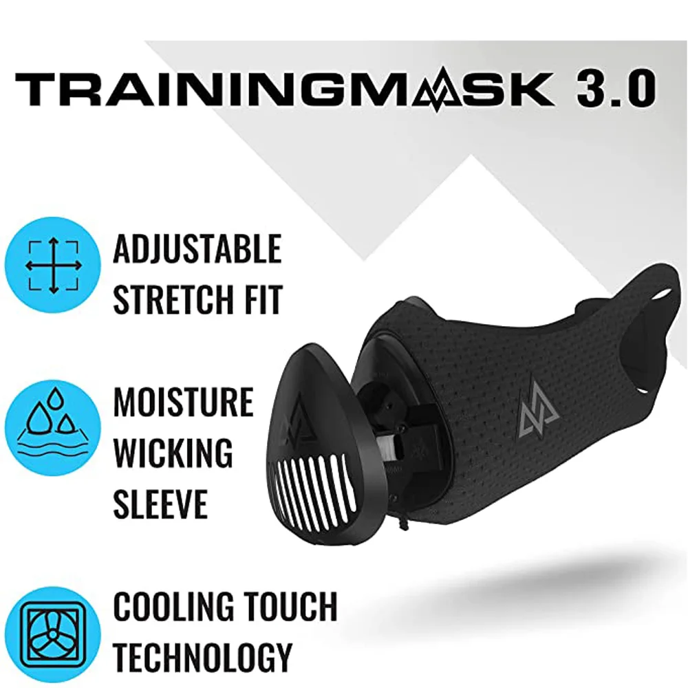 TRAININGMASK - 2.0 Turn Flow - Elevation Training Mask - Fitness Mask, High  Altitude Mask, Workout Mask