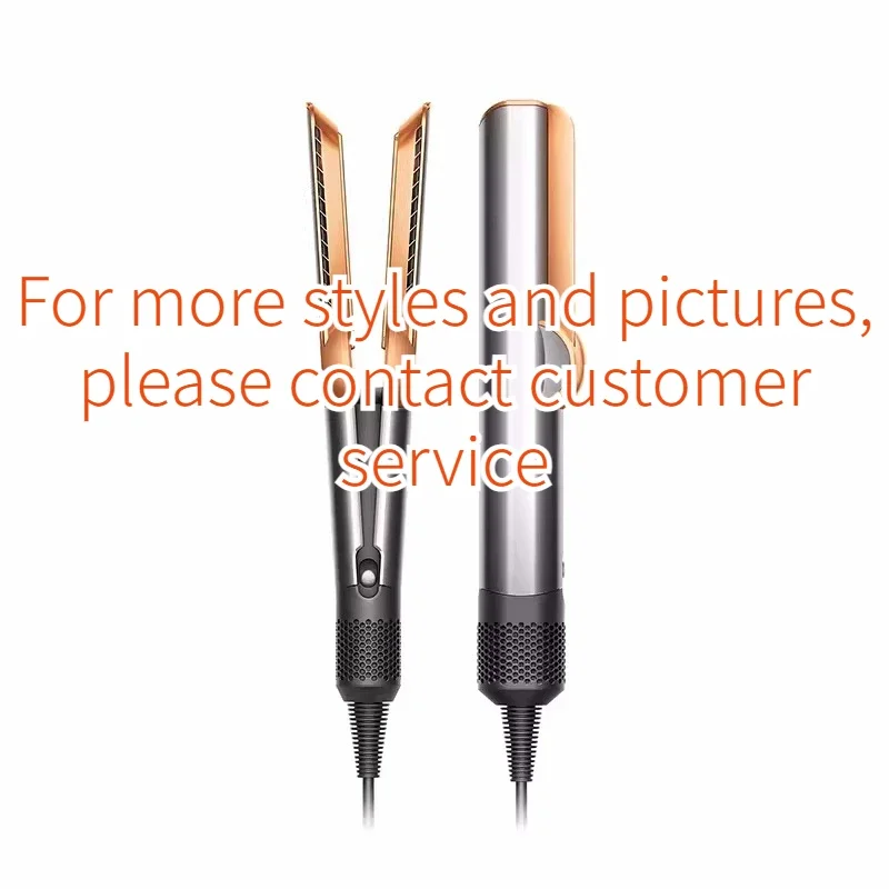 Dry and wet flat comb portable curling iron hair salon negative ion curling iron hair dryer straight clip cepillo rizos 다이슨 2