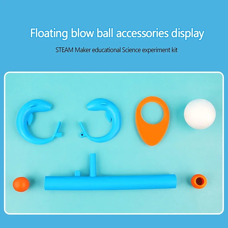 1 Set Children Funny Gifts Plastic Pipe Blowing Ball Toys For Kids Outdoor Sports Games Balance Training Learning Props 6