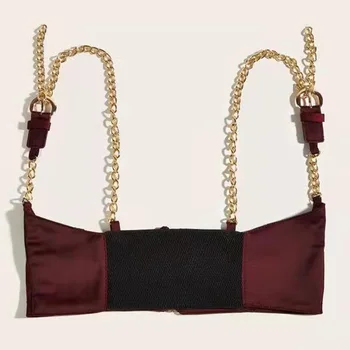 Fashion Elastic Corset For Women Strap Harness Body Waist Belt Suspender Slim Bondage Waistband Decorative Girdle 4