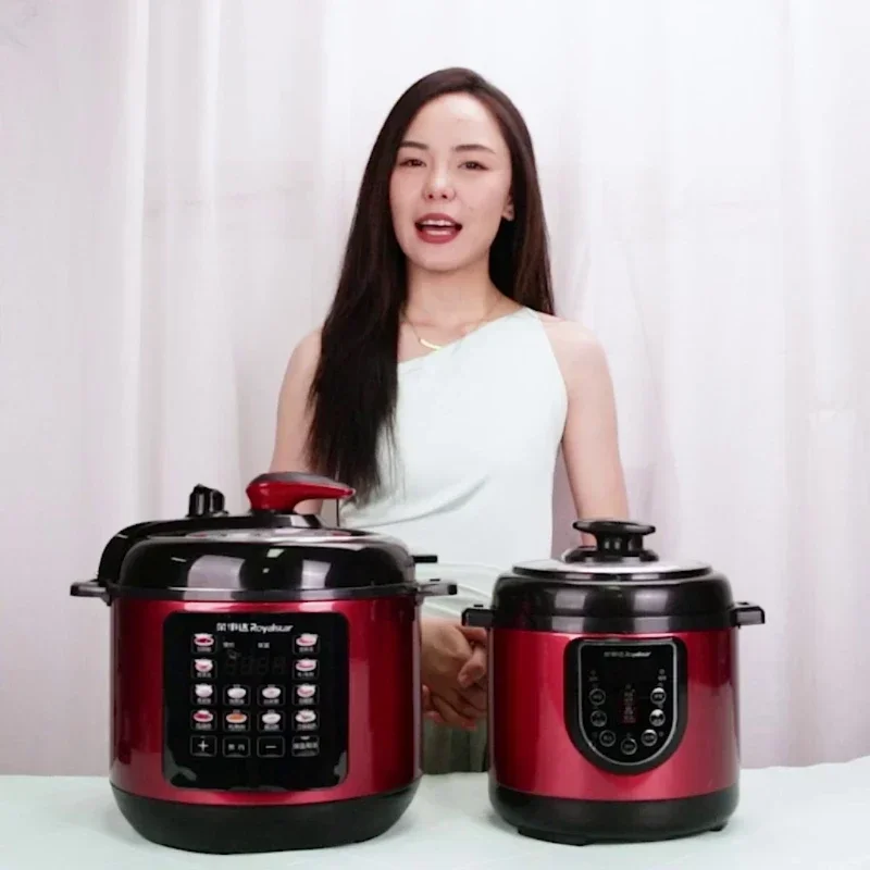 Royalstar Electric Kitchen Appliance Pots Cooking Pressure Cooker Multifunctional Home Automatic 2.5L Intelligent Cookware 220V 2