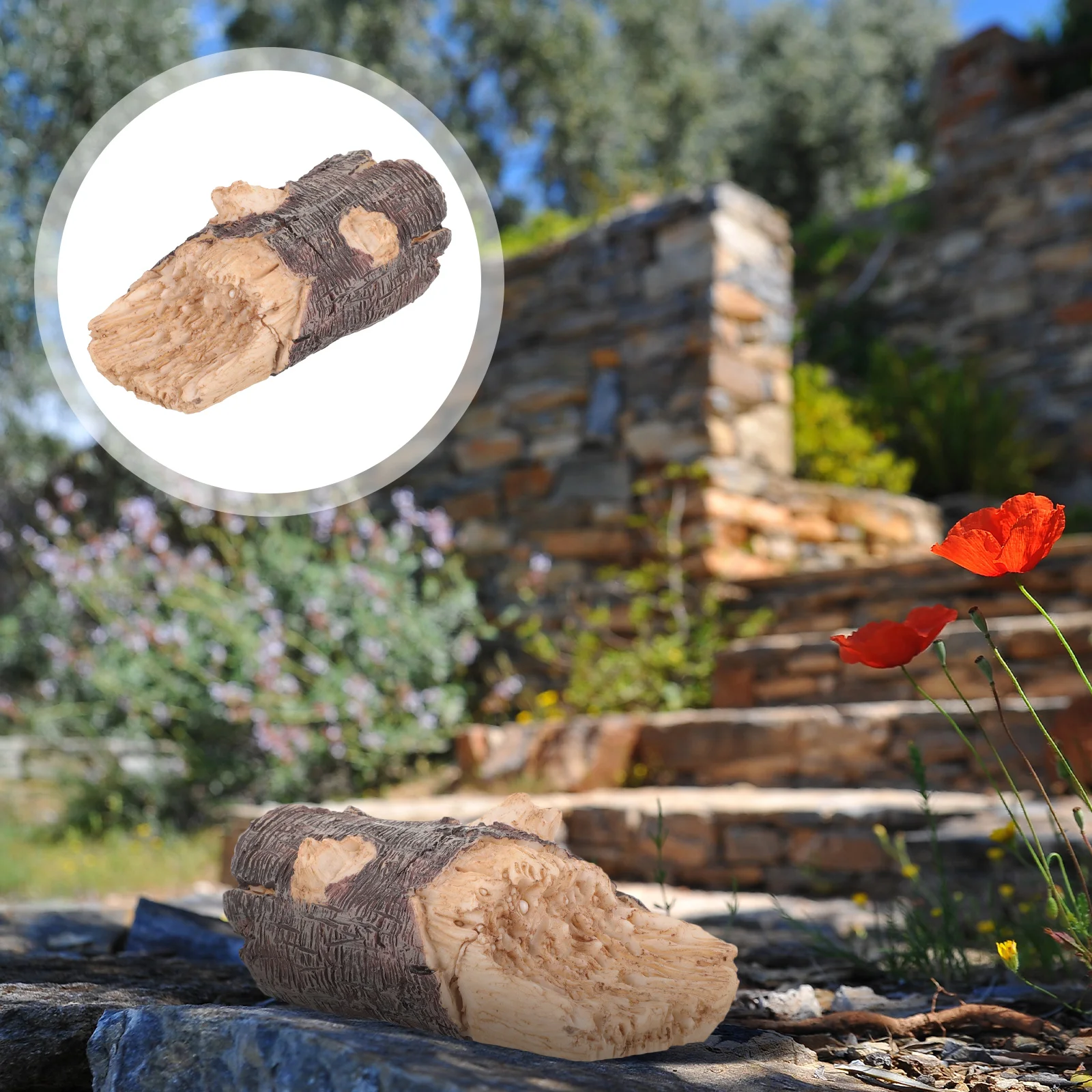 

Garden Key Hider Outdoor Spare Key Hider Stump Key Saving Box Fake Stump Key Hider