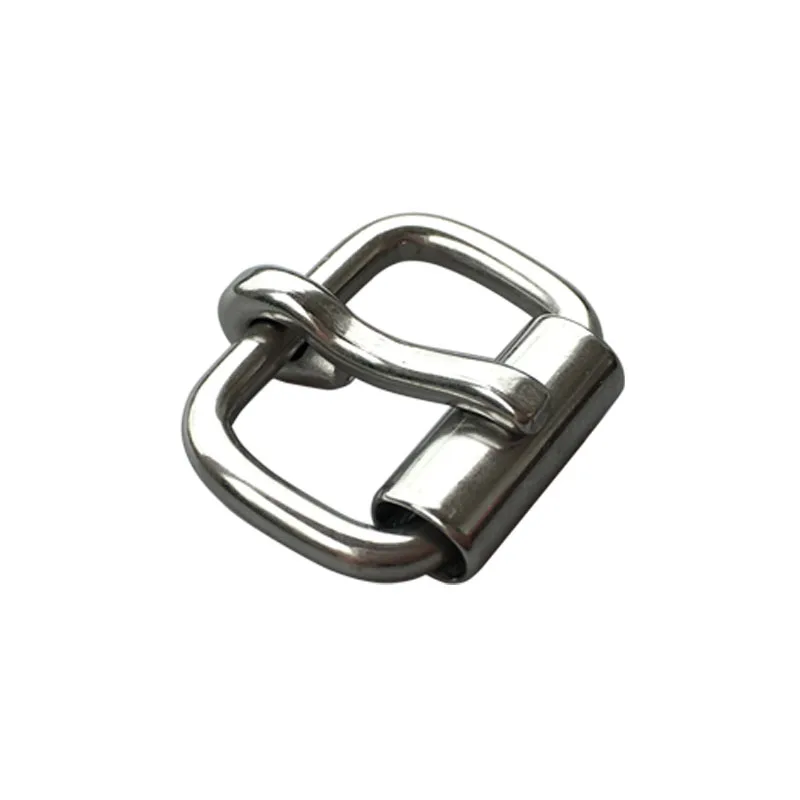 10pcs Stainless Steel Buckle Garment Shoes Bag Straps Roller Pin