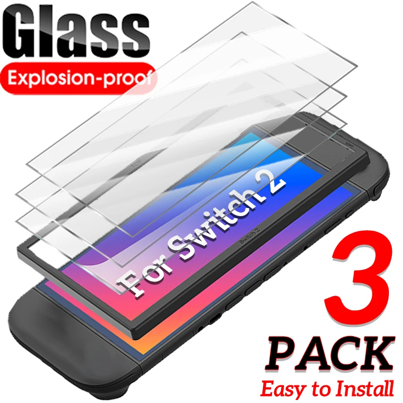 Tempered Glass Screen Protector with Easy Installation Tool - Anti-Scratch Cover