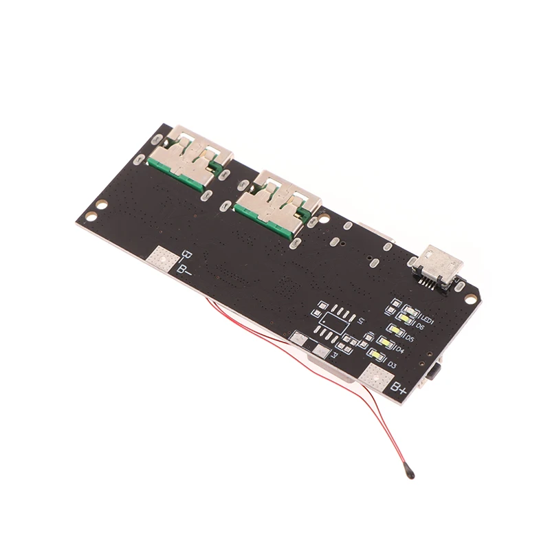 Power Bank QC4.0+PD3.0 LED Dual USB 22.5W Micro/Type-C USB Mobile Power Bank 18650 Charging Module Temperature / Circuit Protection