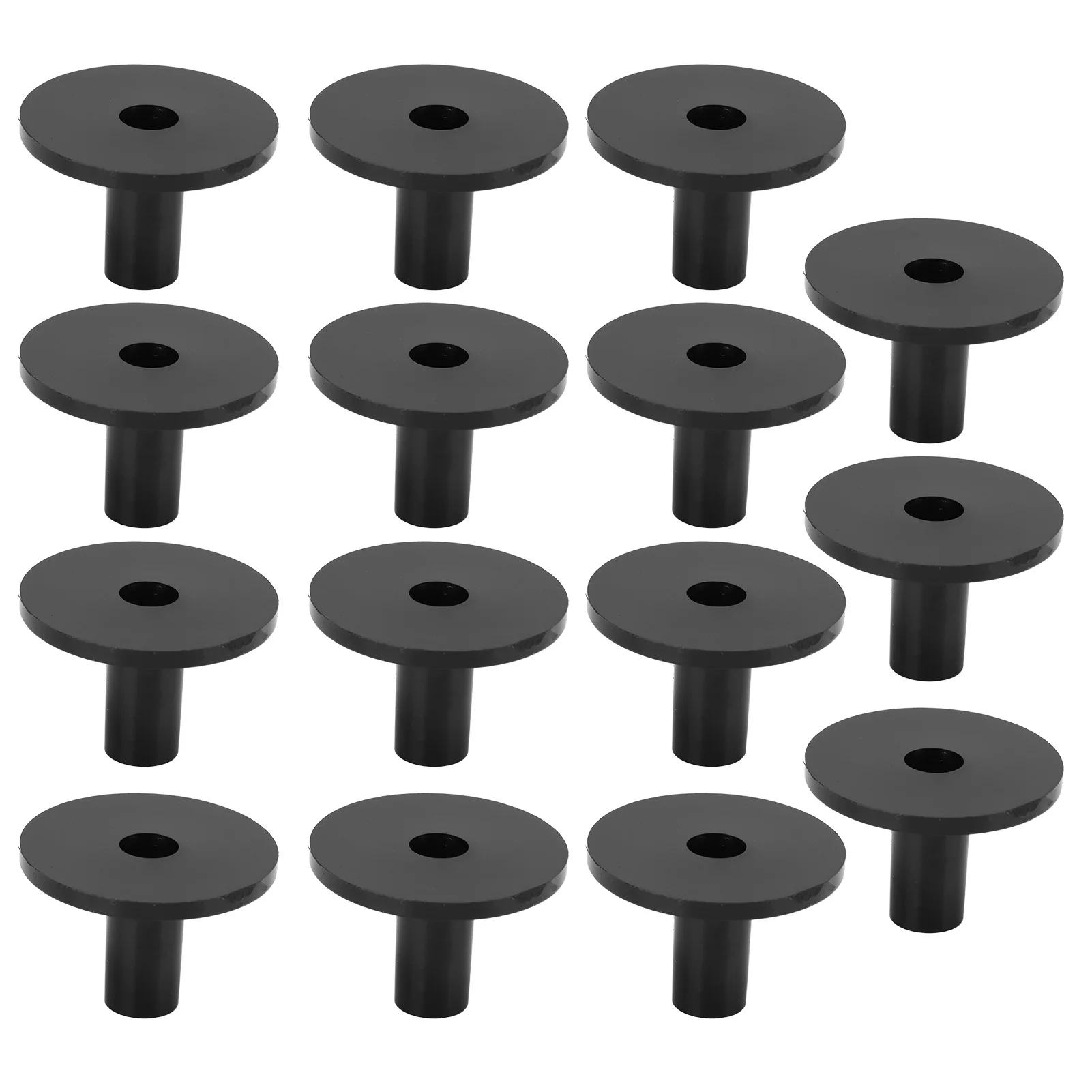 15Pcs Drum Cymbal Sleeves Plastic Cymbals Replacement Accessories for Percussion Instrument Cymbal Sleeves Drum Plastic Sleeves