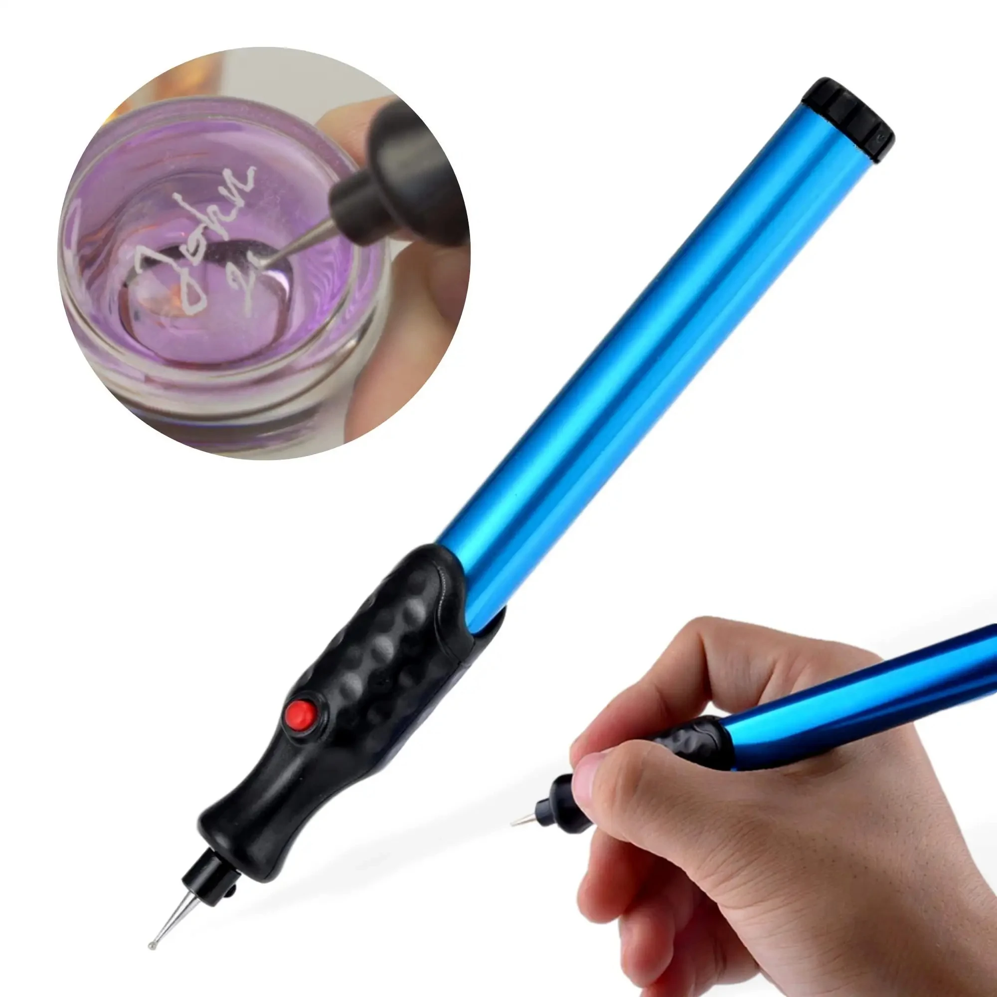 Electric Micro Engraver Pen Carve Engraving Tool Kit Cordless Precision Engraver for DIY Jewellery Making Metal Glass Wood jewelry making tools carving tool electric engraving pen