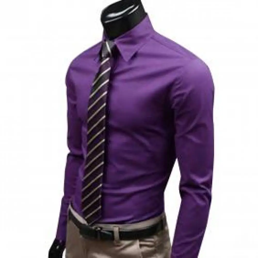 Рисунок 6 - Модная мужская Однотонная рубашка