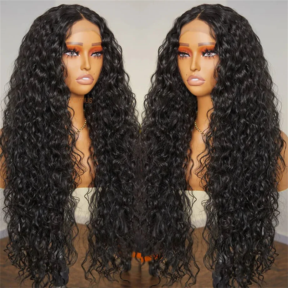 30 Inch Water Wave Lace Frontal Wig - Stunning Look