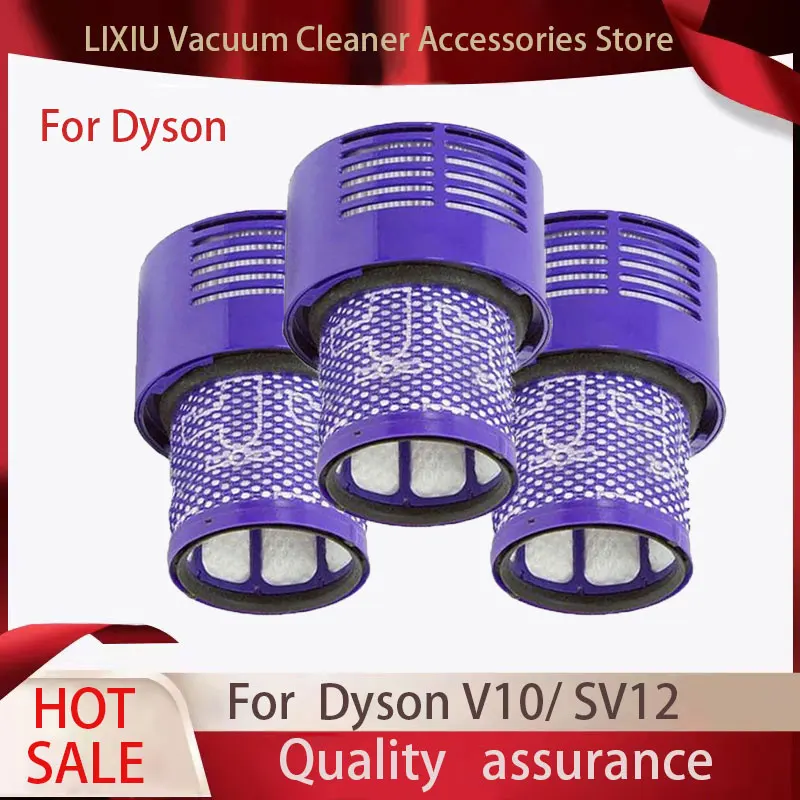 

For Dyson V10 Filter Hepa Accessories Robot vacuum cleaner SV12 washable filter Replacement cleaning Spare Parts