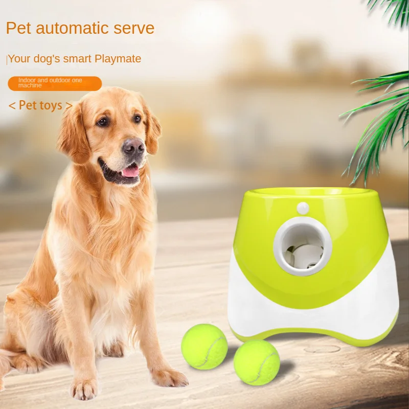 Automatic Ball Throwing and Pitching Machine Pet Outdoor Toy Ball Dog