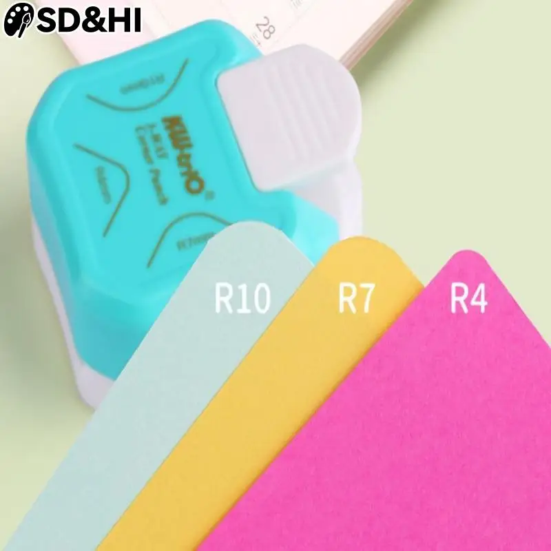 

4mm 7mm 10mm Corner Rounder Border Punch R4R7R10 Round Corner Cutter Scrapbooking For DIY Handmade Craft Planner Photo Card Tool