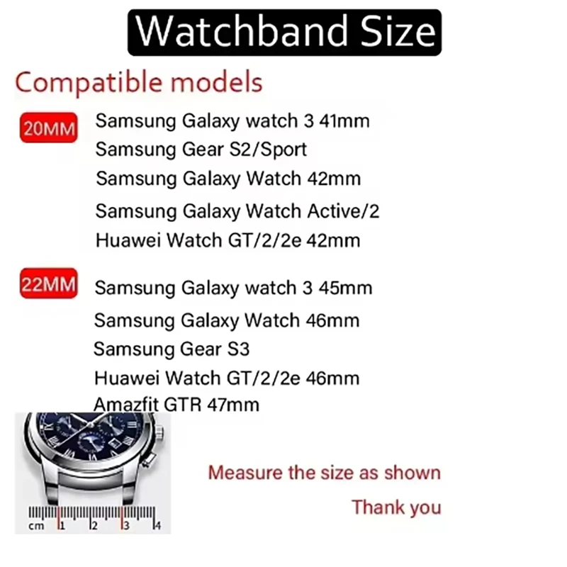 Smart Watch Band Milanese Stainless Steel For Huawei GT3 42mm/46mm GT GT2 42mm Bracelet 20/22mm Replacement Strap smart watch watch strap metal watchband smart bracelet strap