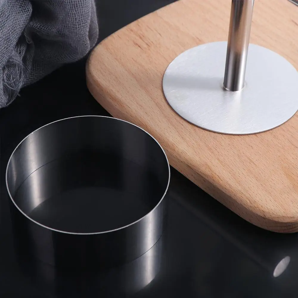 Adjustable Thickness Stainless Steel Hamburger Press