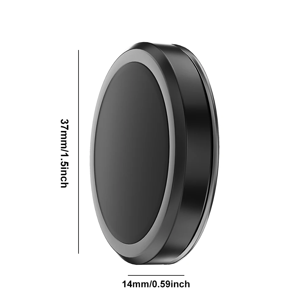 Metal Magnetic Car Phone Holder with 360 Rotation for Steering Wheel