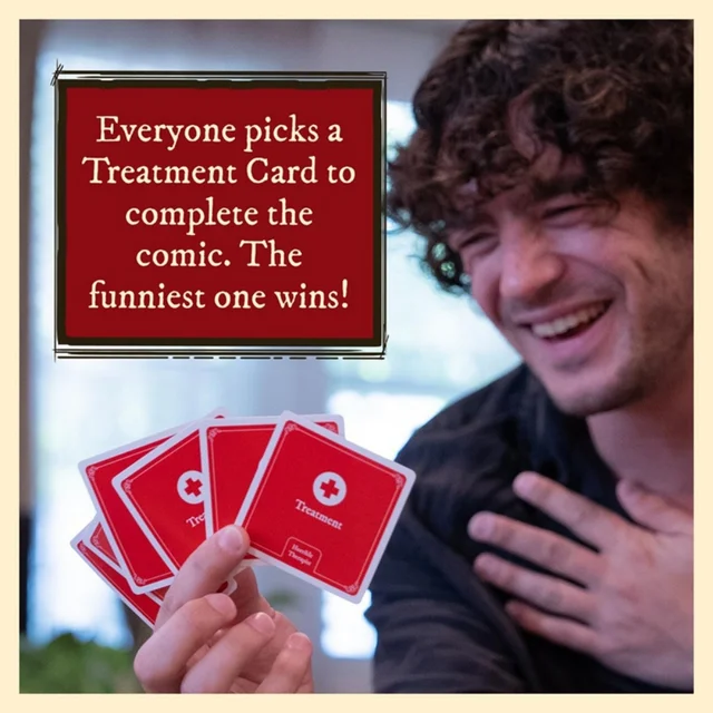 Exploding Kittens Horrible Therapist Card Game Extra Horrible Edition 3-8 Players Ages 17+ Card Game For Fun-Therapist Card 4