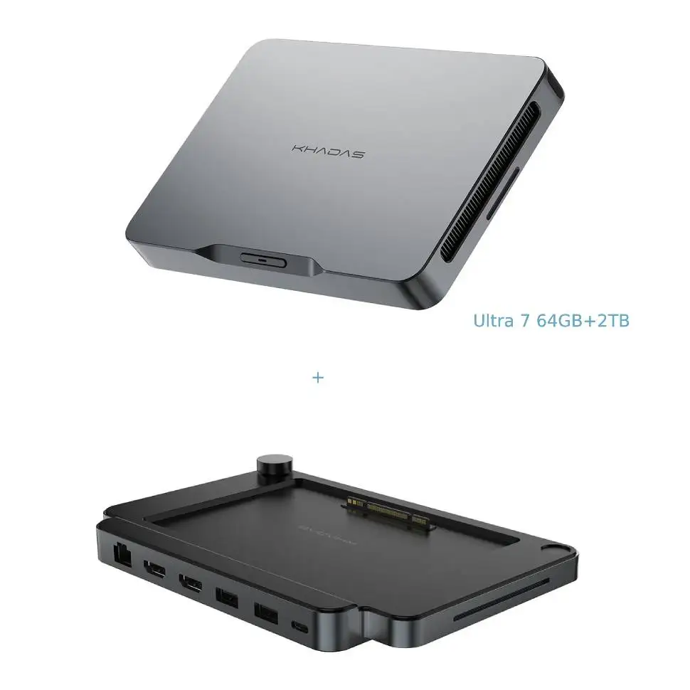 Khadas mind 2ポータブルワークステーションバンドル、ミニPC