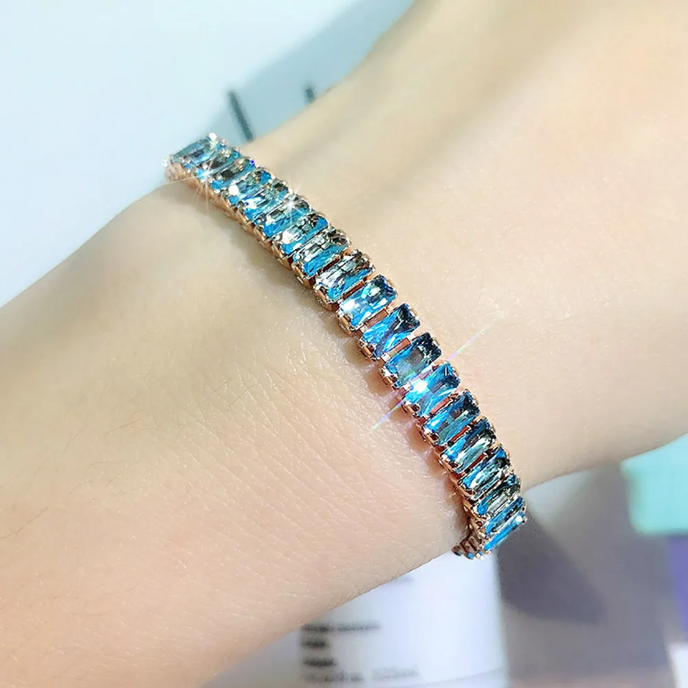 JewelryWe Bracciale Tennis Zirconi Donna