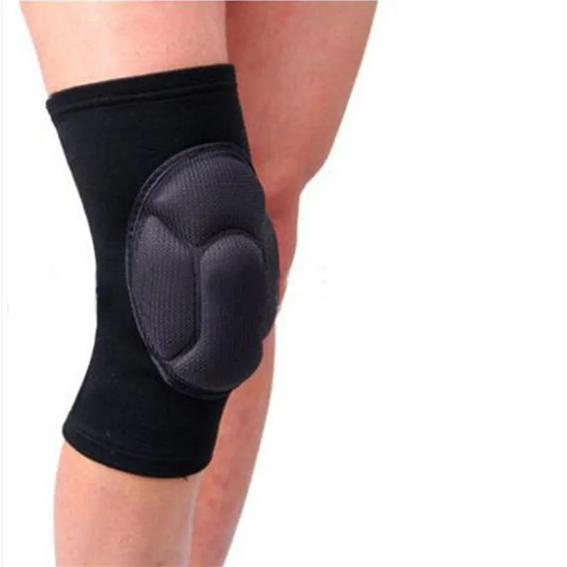 

Crashproof Knee Pads Antislip Basketball Leg Knee Long Protector Solid Honeycomb Sports Crash Knee Universal Pad