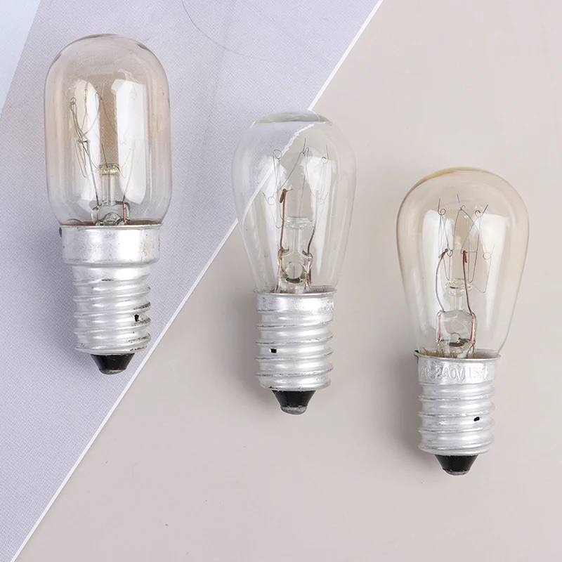 10/15/20/25W E14 Oven Light Bulb Halogen Oven Refrigerator Lamp High  Temperature Resistant Safe Dryer Microwave Light Bulb New - AliExpress