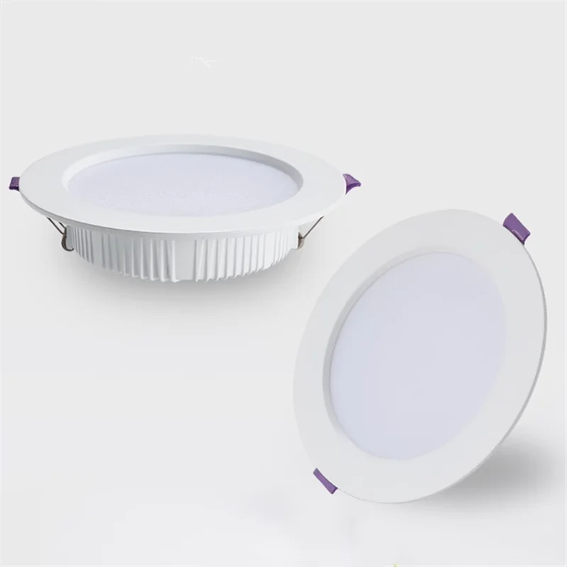 3CM Ultra-thin Recessed LED Downlight 7W9W12W15W18W20W24W SMD2835 Chip CRI 95 Dimmable Ceiling Lamp Spot Lights led ceiling light led downlight led spotlight For Home Use