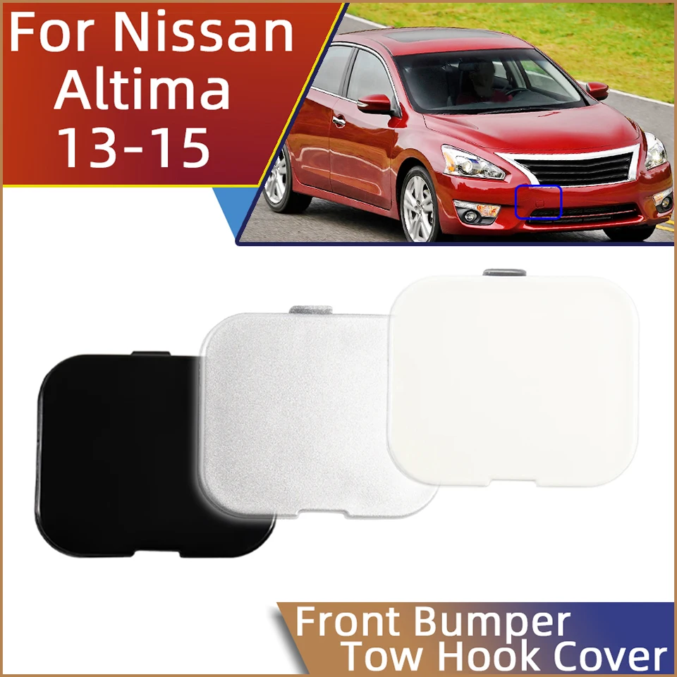 

Car Front Bumper Tow Hook Cover Cap Eye For Nissan Altima 2013 2014 2015 622A03TA0A 622A0-3TA0A Accessories Towing Hauling Lid