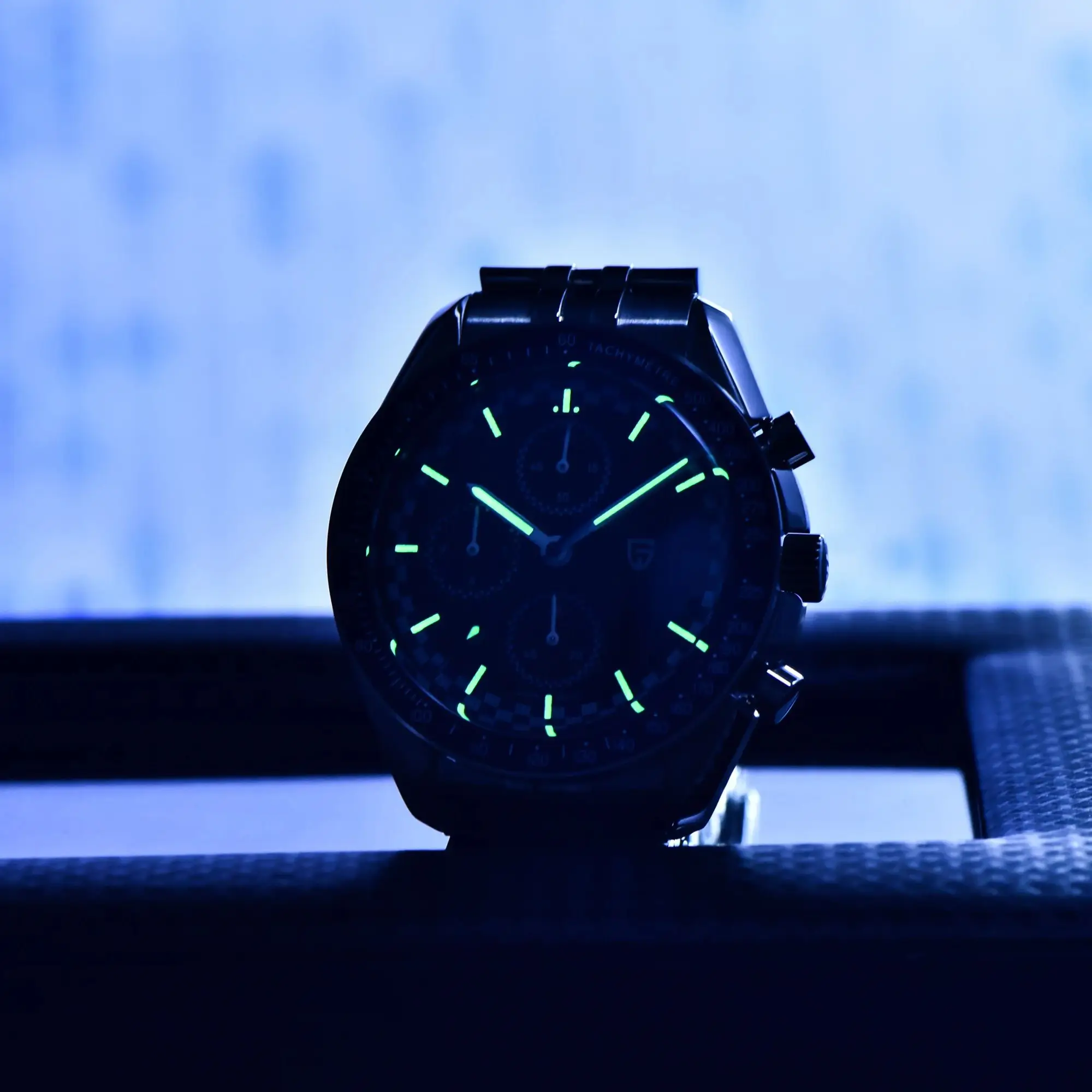 PAGANI DESIGN ساعات رجالية سباق كرونوغراف ساعة كوا...