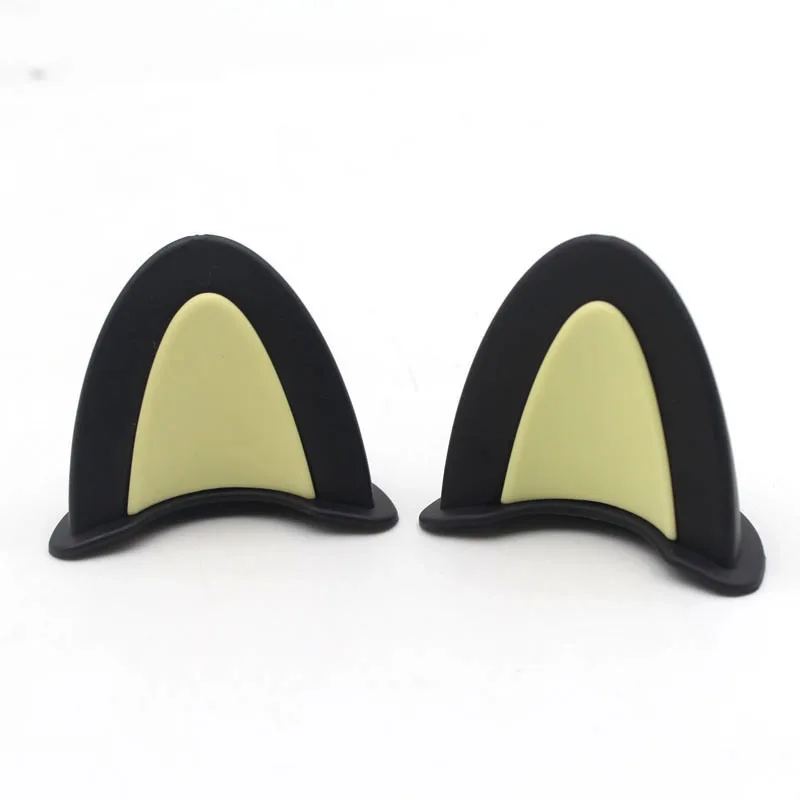 Motorrad Helm Deko - 6 Teile Katzenohren & Flügel Set, Selbstklebend