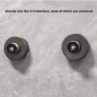 1 PCS 3/4 ยาง Pad วาล์วผสม Thermostatic Anti-string วาล์วตรวจสอบน้ําก๊อกน้ําบางส่วนเท้าตรวจสอบวาล์ว Backflow 2