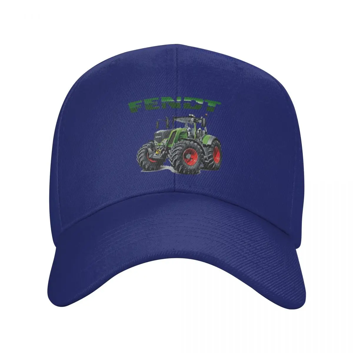 Gorra de béisbol con diseño de tractor para hombre y mujer, con visera protectora, estilo snapback, Fendt