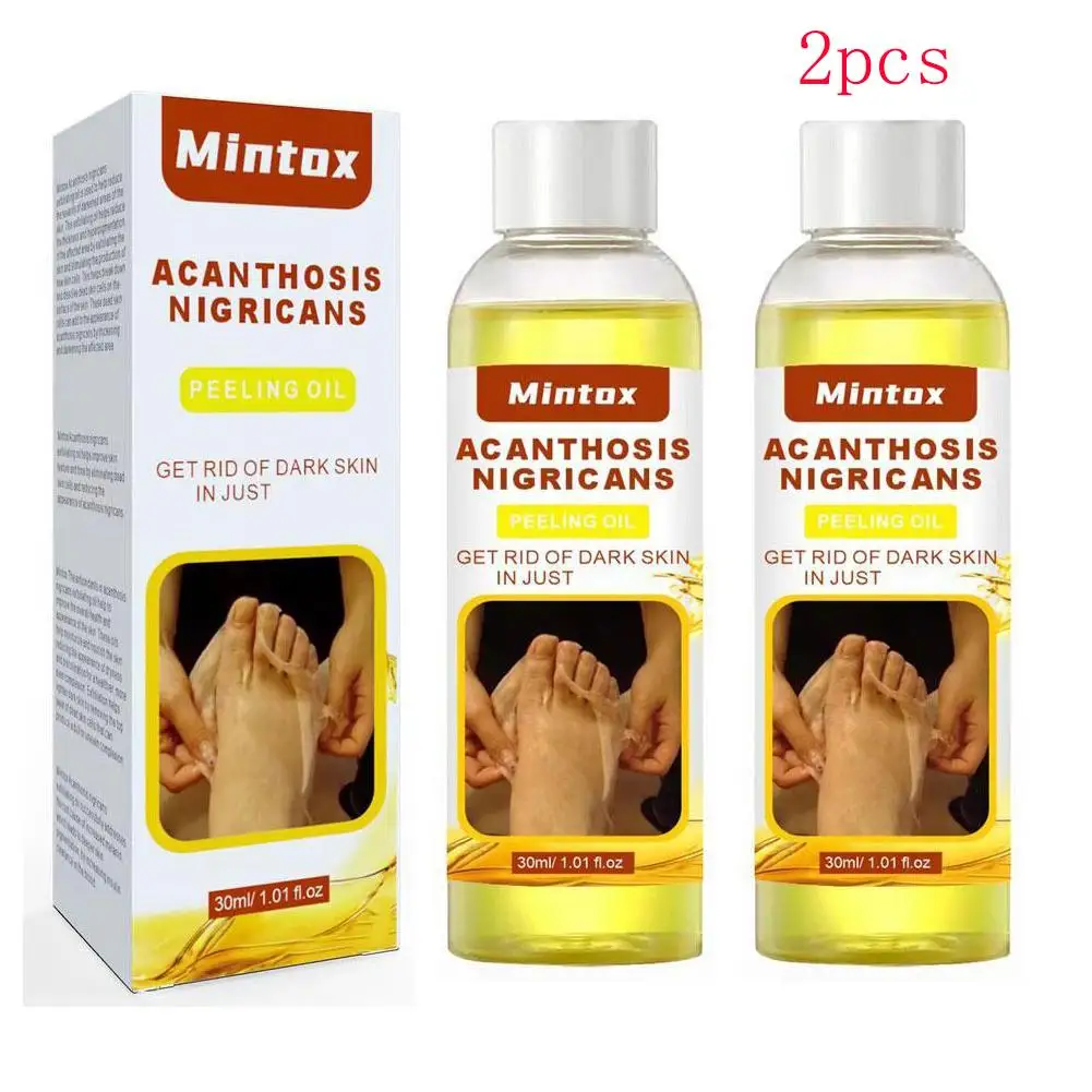 

2pcs Body Peeling Oil Elbow Knee Finger Yellow Oil For Skin Brightening Moisturizing Removes Dead Skin Care