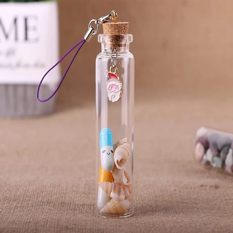 30 Mini Bottiglie Vetro 30ml Con Tappo Sughero - Per Messaggi E Decorazioni Fai Da Te - Foto 6