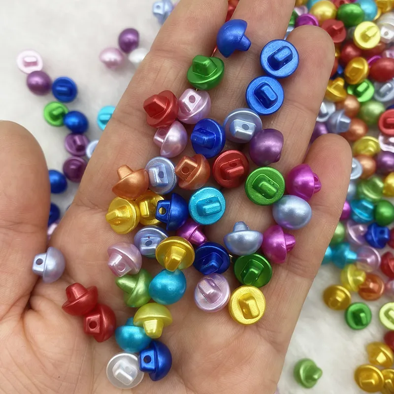 New 30pcs 10mm Children's Clothing Candy Color Buttons Cartoon Button Clothing Shirts Hand Decorated WITH DIY Craft Accessories 2