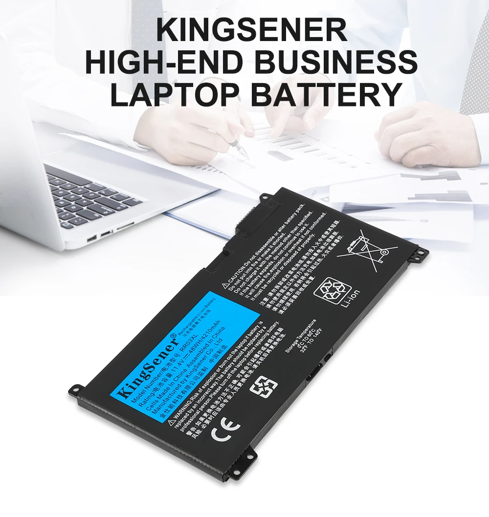 Bateria do Portátil de Kingsener Rr03xl para hp Probook 430 440 450 455 470 g4 g5 Hstnn-pb6w Hstnn-ub7c Hstnn-lb71 851477832 11.4v 48wh - Imagem 4