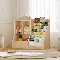 39.4 "Children's Bookshelf and Toy Storage Room, Toy Storage Cabinet, Suitable for Game Rooms, Bedrooms, Daycare Centers 2