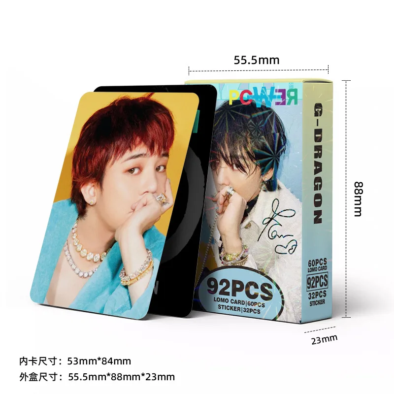 BIGBANG D-LITE ポストカード BIGBANG - BIGBANG D-LITE テソン ポストカード ファンクラブ