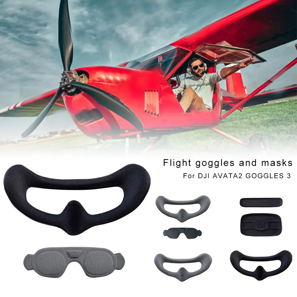 Sponge Eye Mask Shading Pad Drone Goggles Accessories 3 For DJI Avata2 Flight Goggles3 Anti Leakage