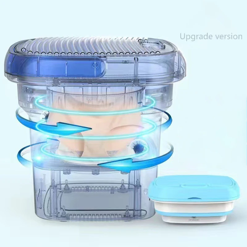 Inttox-Machine à Laver Portable pour Vêtements d'Enfants