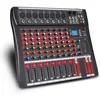 CT-80S Professional audio mixer 8 Channel with MP3 Player+Bluetooth U disk 48V Phantom Power Source USB recording 1