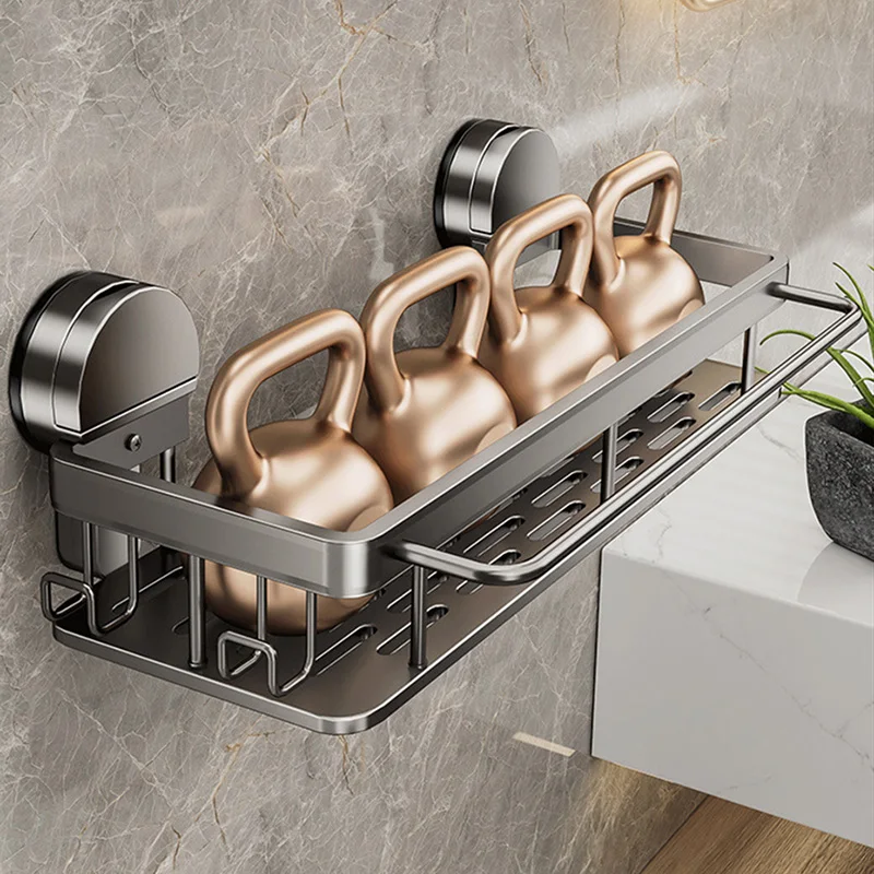 Suction Cup Bathroom Storage Rack 6