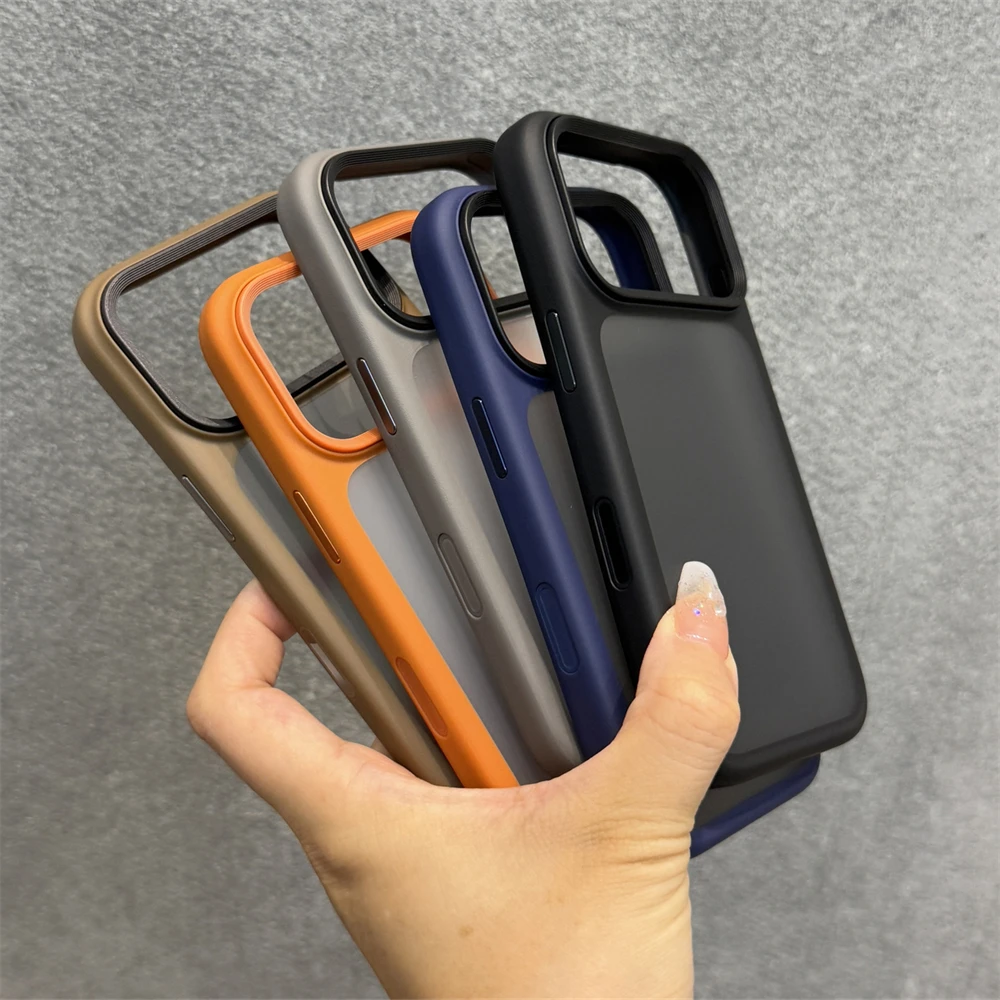 Enhanced Camera Control Button Case - Slim Matte Translucent Shockproof Cover