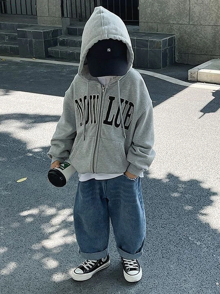 

Boys' Autumn And Spring Wear Sweater Coat Children's Boys' Top Cardigan Children's Coat Outerwear Children Clothes